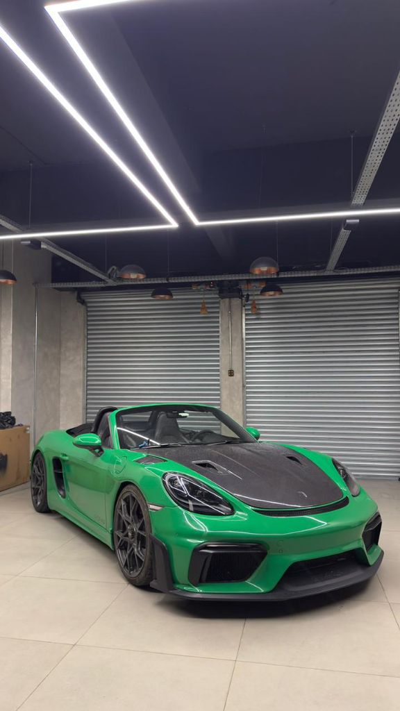 Porsche 718 GTS widebody verde - Personalizzat Mooca SP